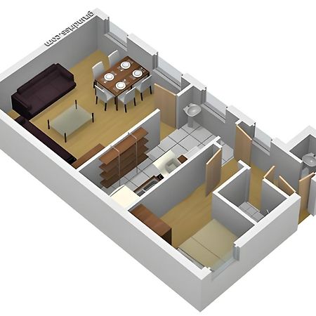Modern Flat With 2 Rooms, Close To Schoenbrunn Vienna Luaran gambar
